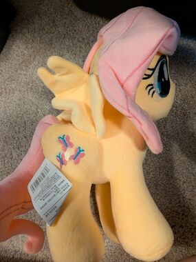 My Little Pony Fluttershy Plush Toy - Pink & Yellow